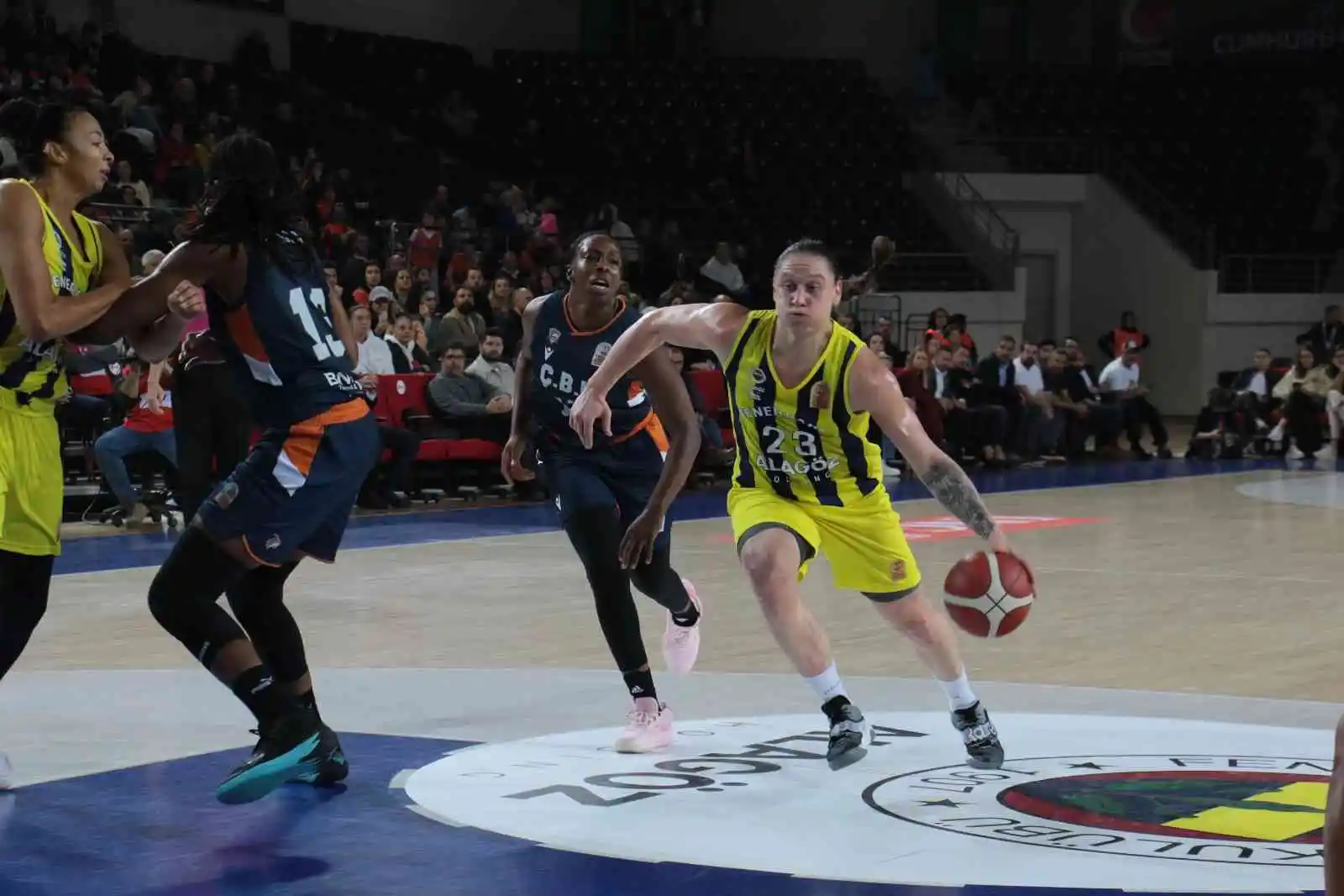 28. Kadınlar Cumhurbaşkanlığı Kupası: Fenerbahçe: 78 - ÇBK Mersin Yenişehir Belediyesi: 84
