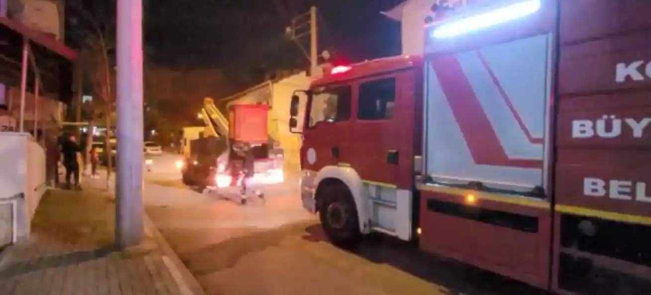 Alevlere teslim olan gecekondu kullanılamaz hale geldi
