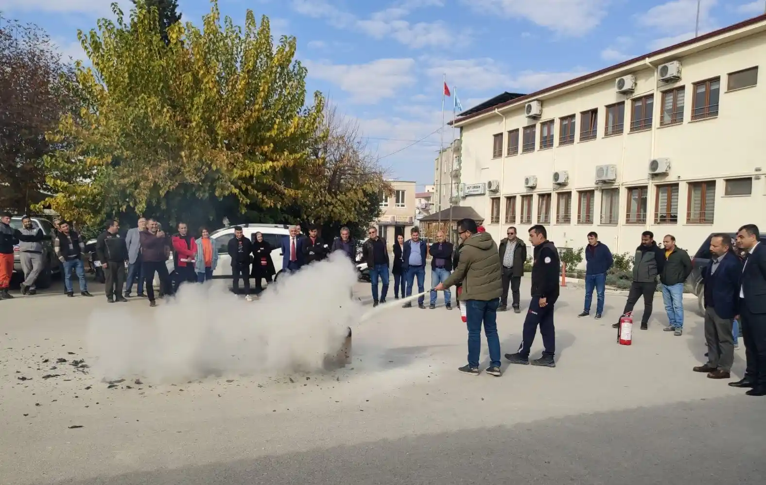 Anamur ve Mut Orman İşlet Müdürlüklerinde yangın tatbikatı yapıldı
