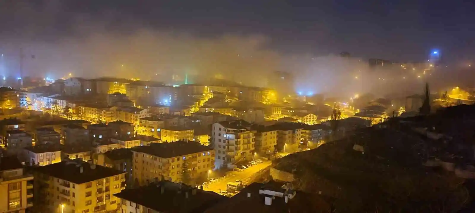 Ankara’da sis etkili oldu
