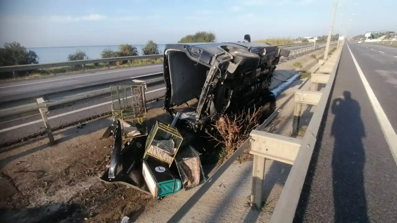 Antalya’da feci kaza: 1 ölü, 4 yaralı
