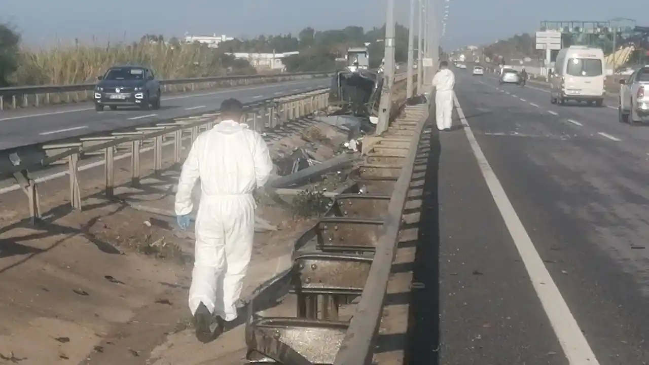 Antalya’da feci kaza: 1 ölü, 4 yaralı
