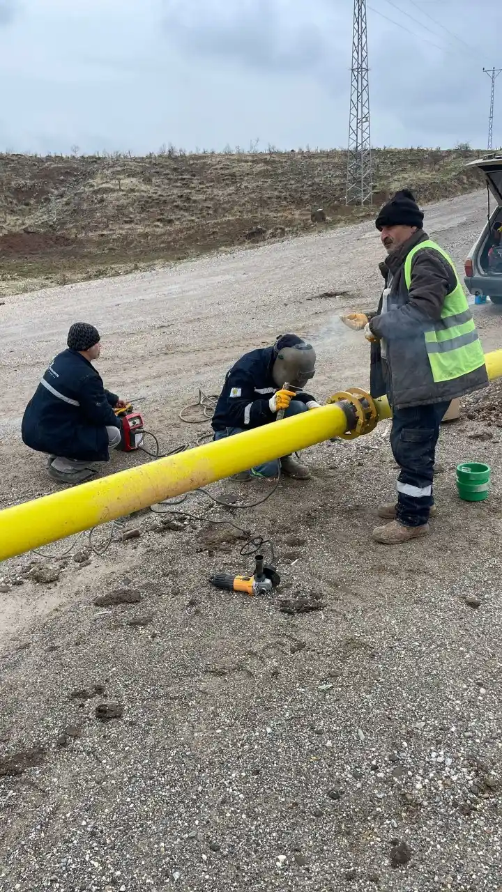 Arapgir’de doğalgaz çalışmalarına başlandı
