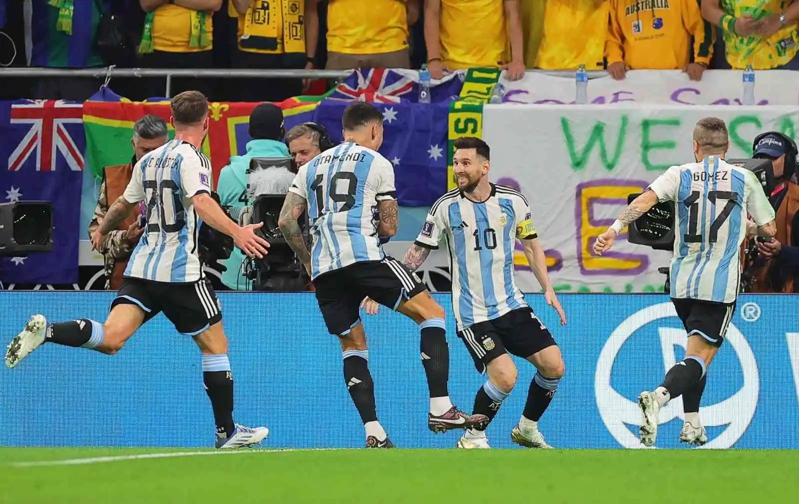 Arjantin, Dünya Kupası’nda çeyrek finalde
