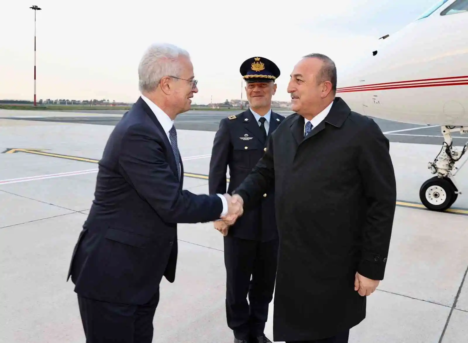 Bakan Çavuşoğlu, Roma’da