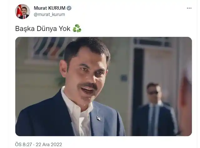 Bakan Kurum'dan Türk sineması tadında bir kısa film daha
