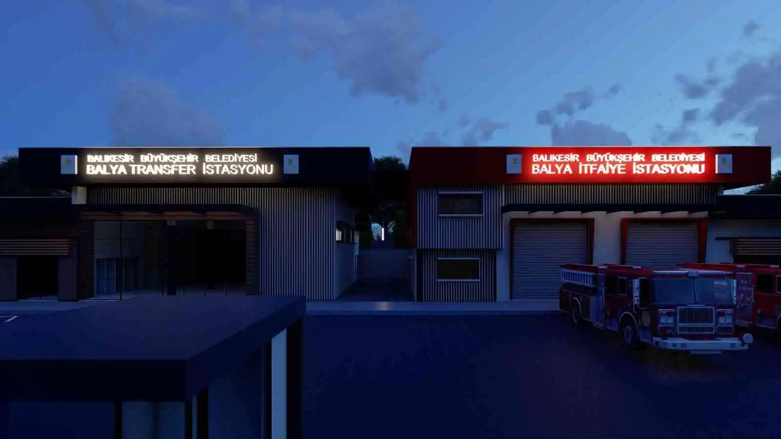 Balya’ya terminal ve itfaiye istasyonu