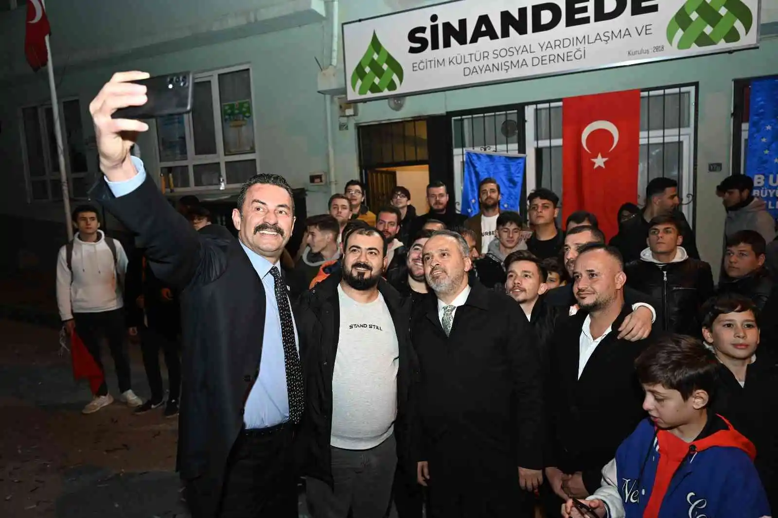 Başkan Aktaş’a Sinandede karşılaması