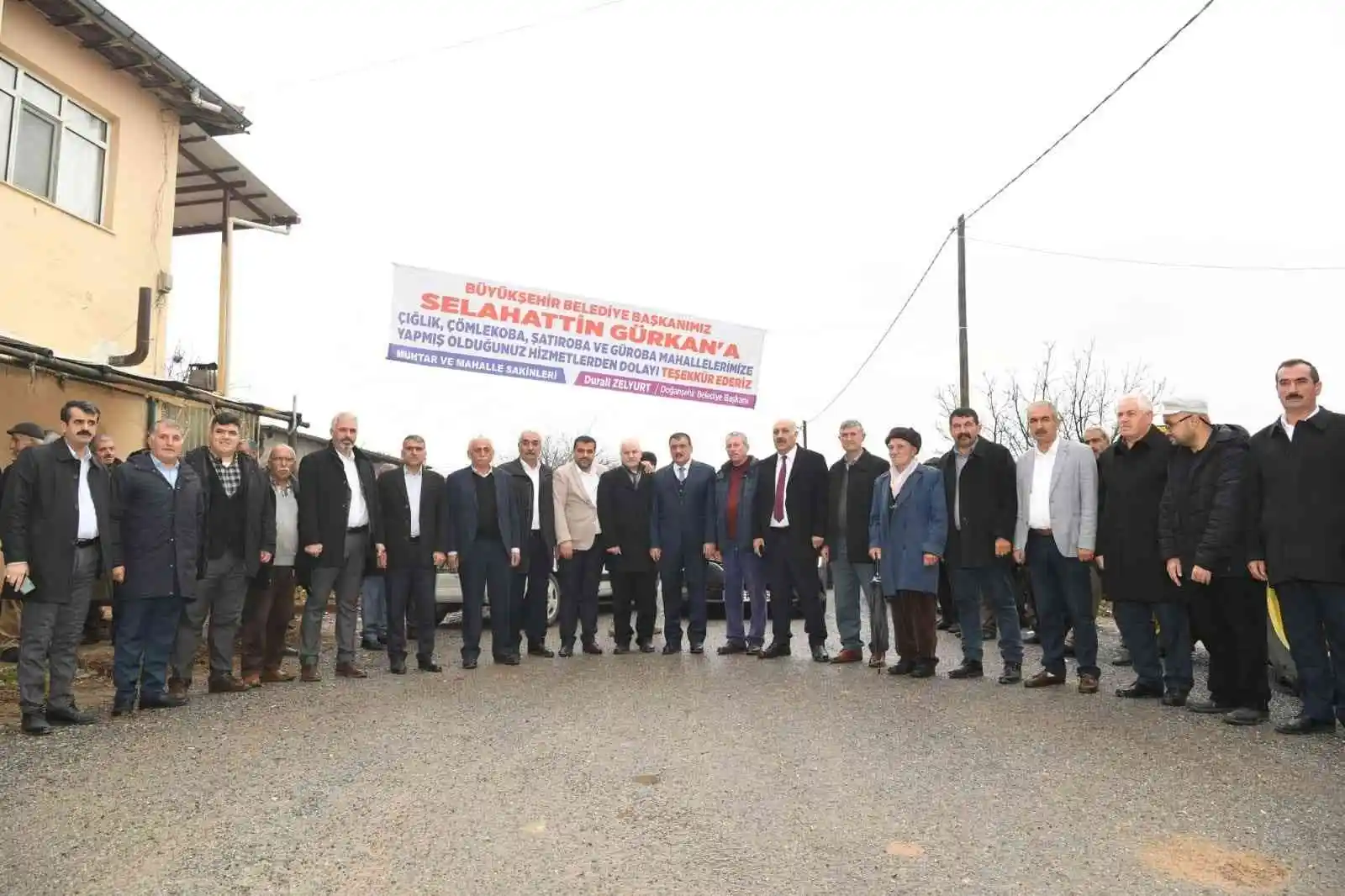 Başkan Gürkan Doğanşehir'de yürütülen çalışmaları denetledi