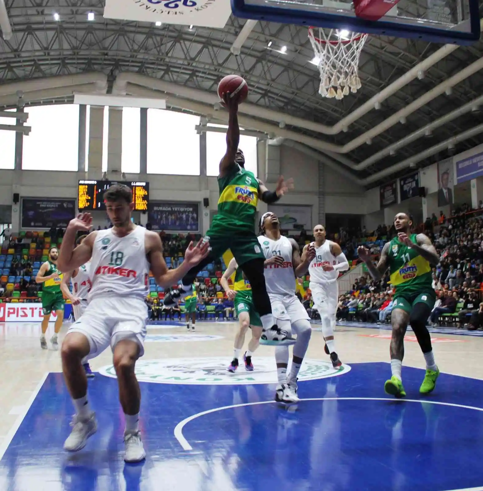 Basketbol Süper Ligi: Konyaspor: 87 - Frutti Ekstra Bursaspor: 99
