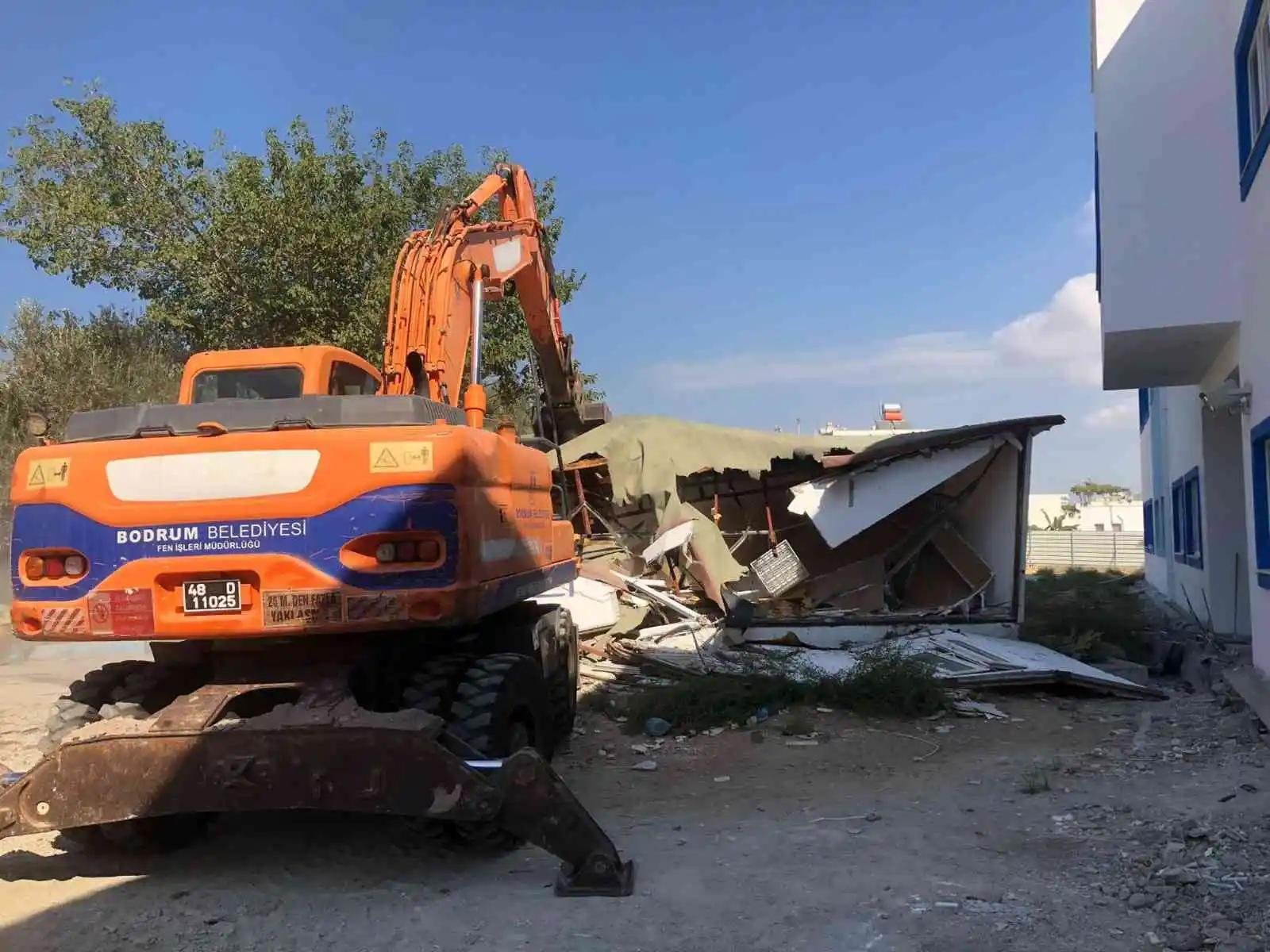 Bodrum’da 1 yılda 210 kaçak yapı yıkıldı, 1650 yapı mühürlendi