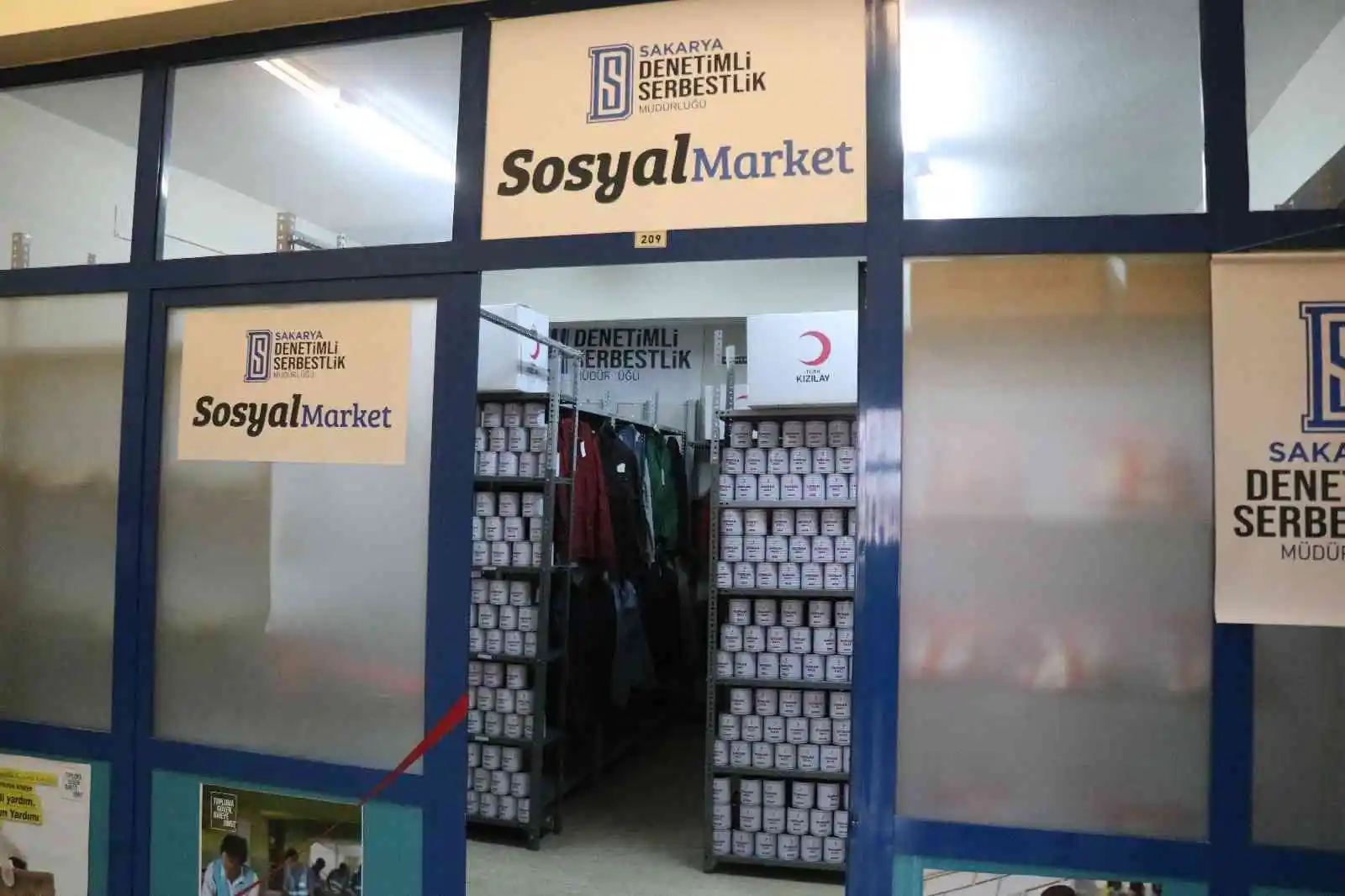 Bu marketle ihtiyaç sahibi hükümlülere yardım yapılacak