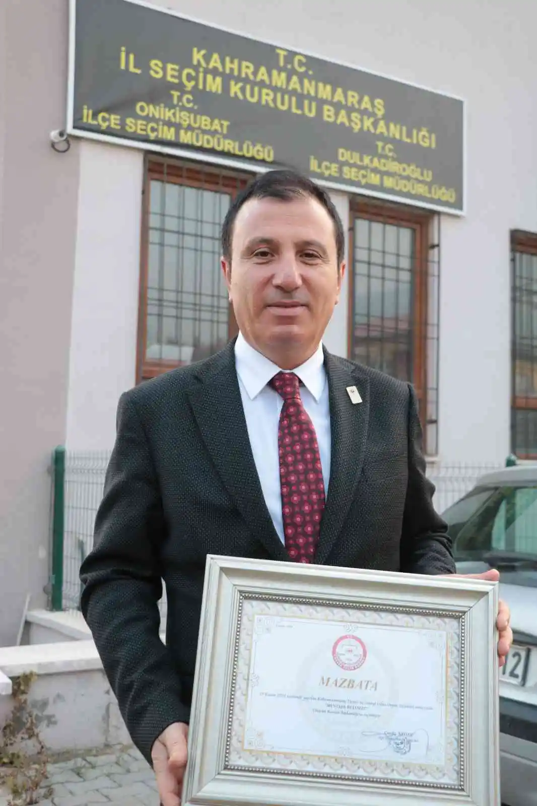 Buluntu mazbatasını aldı