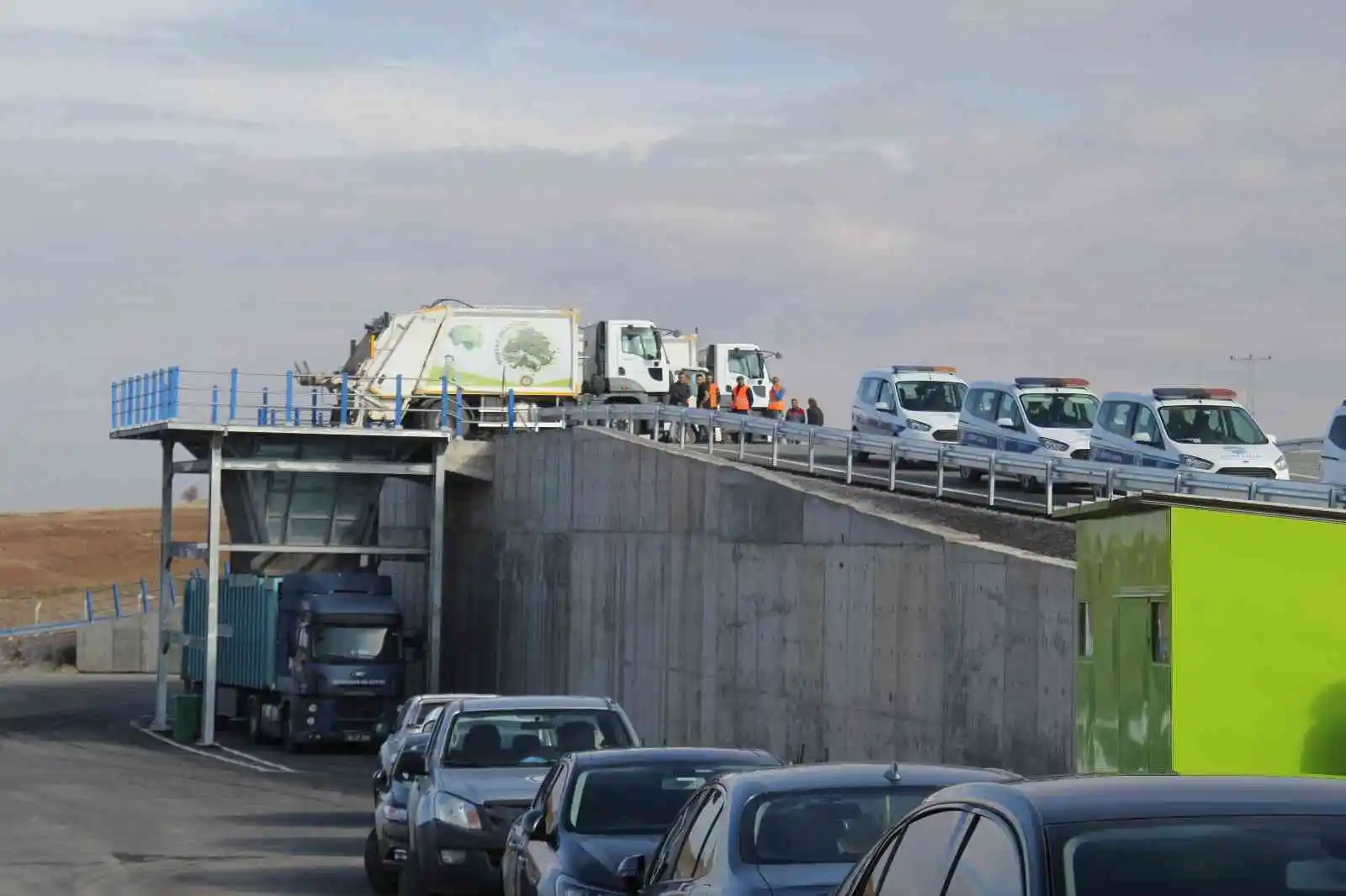 Bünyan'da Çöp Transfer İstasyonu hizmete girdi