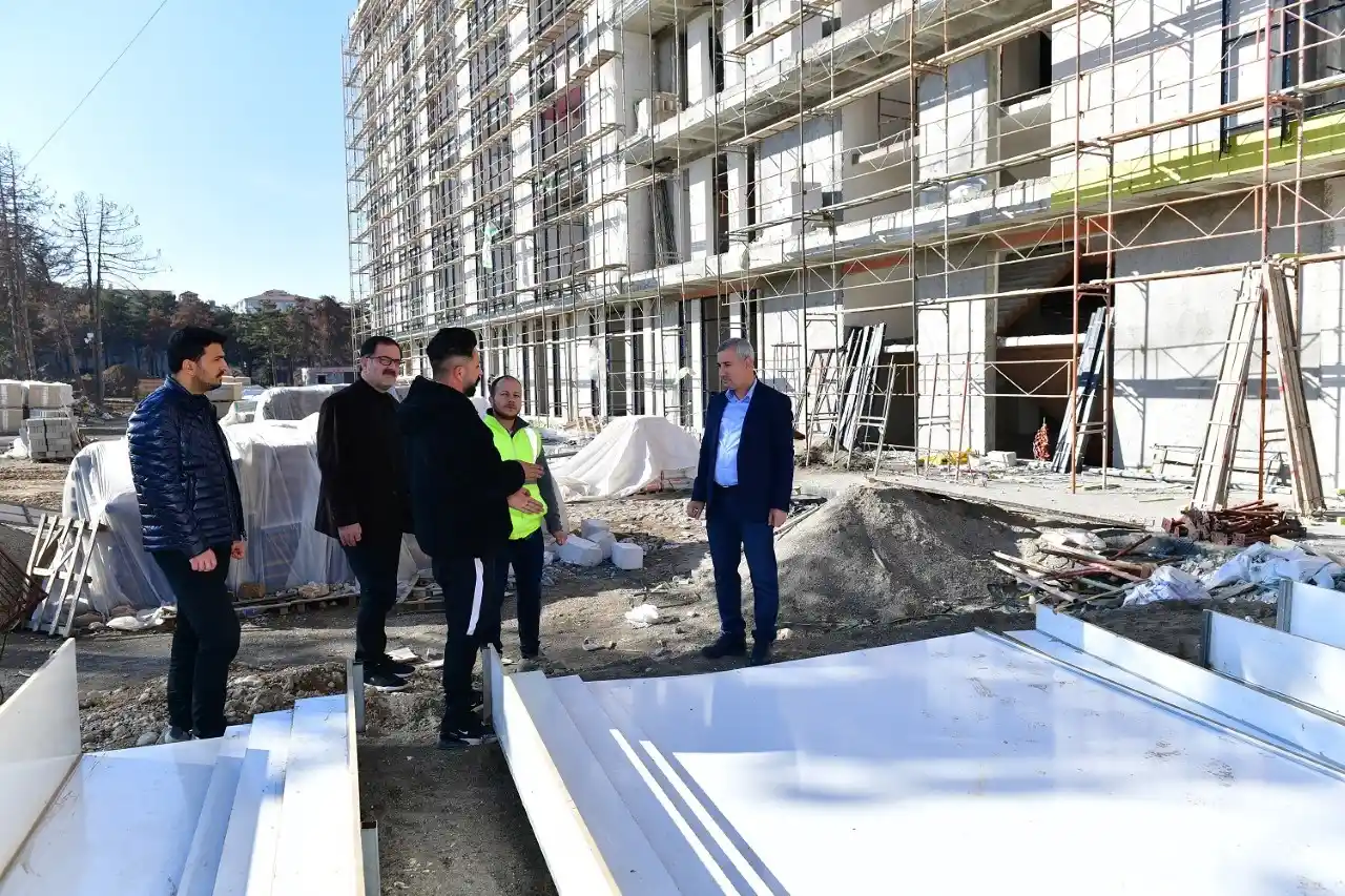 Çınar: “Yeni hizmet binamız ile Millet bahçemiz kente güzellik katacak”