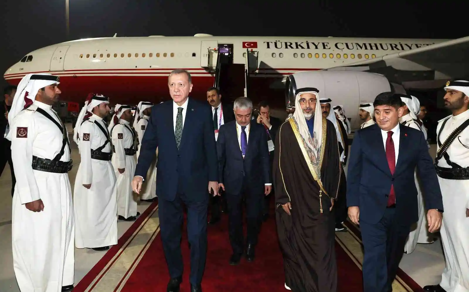 Cumhurbaşkanı Erdoğan, Katar'da