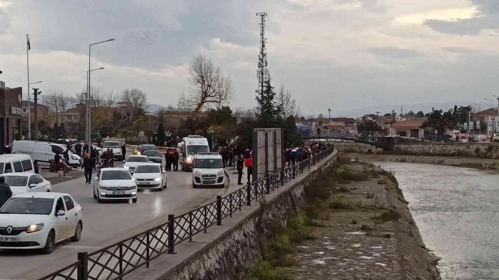 Düzce’de 1 kişi kafasından vuruldu