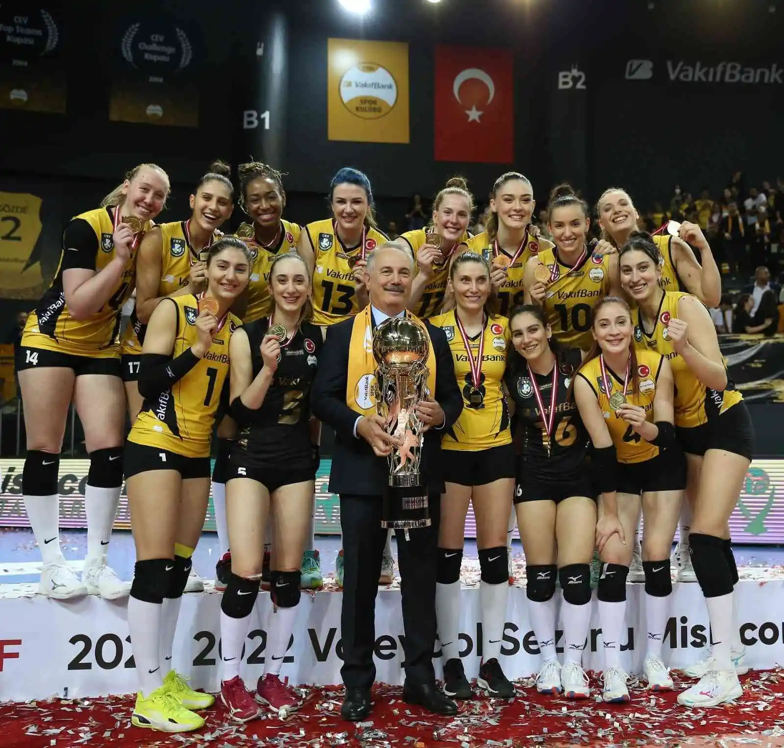 Eczacıbaşı, en iyi kadın voleybol kulüpleri sıralamasında zirvede