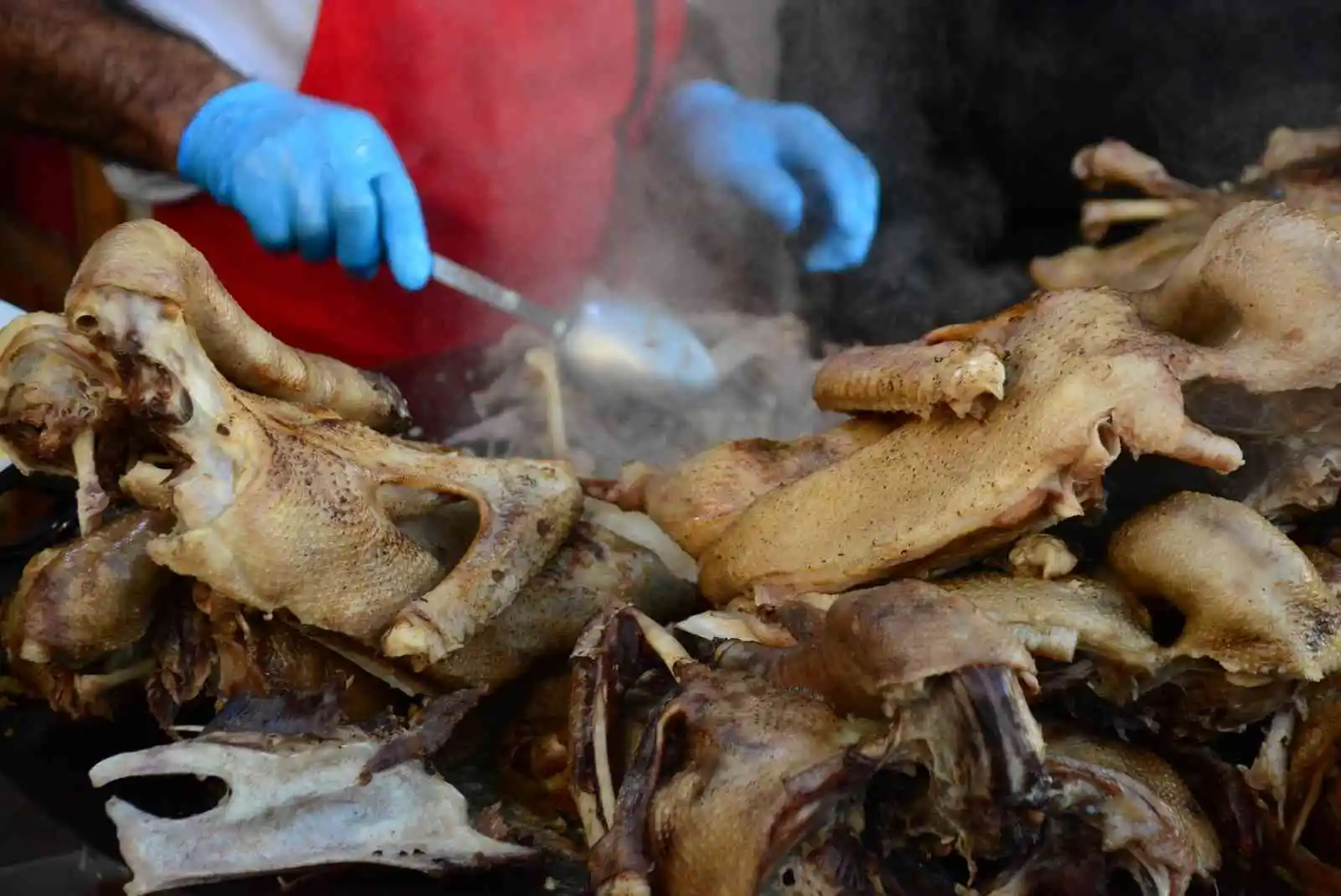 En güzel kazın piştiği festival