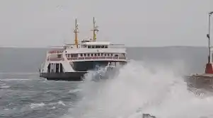 Erdek ve Adalar feribot seferleri iptal