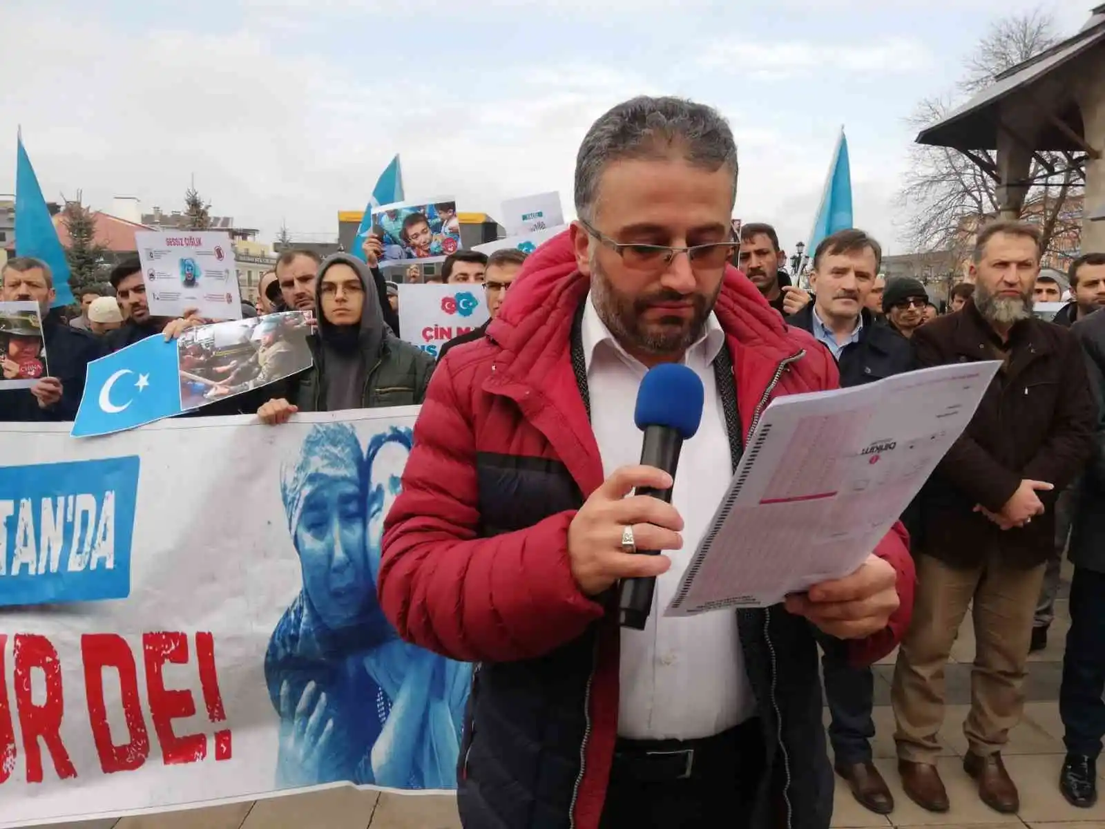 Erzurum'da Doğu Türkistan için ortak çağrı