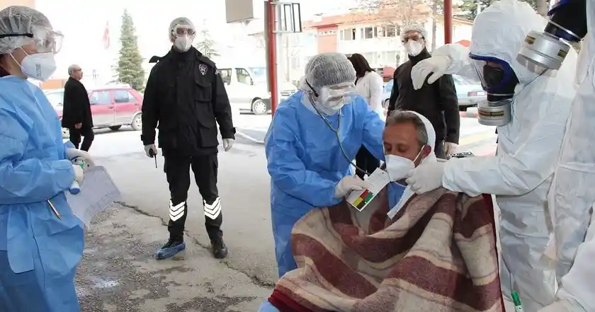 Evliya Çelebi Hastanesinde turuncu kod tatbikatı gerçeği aratmadı