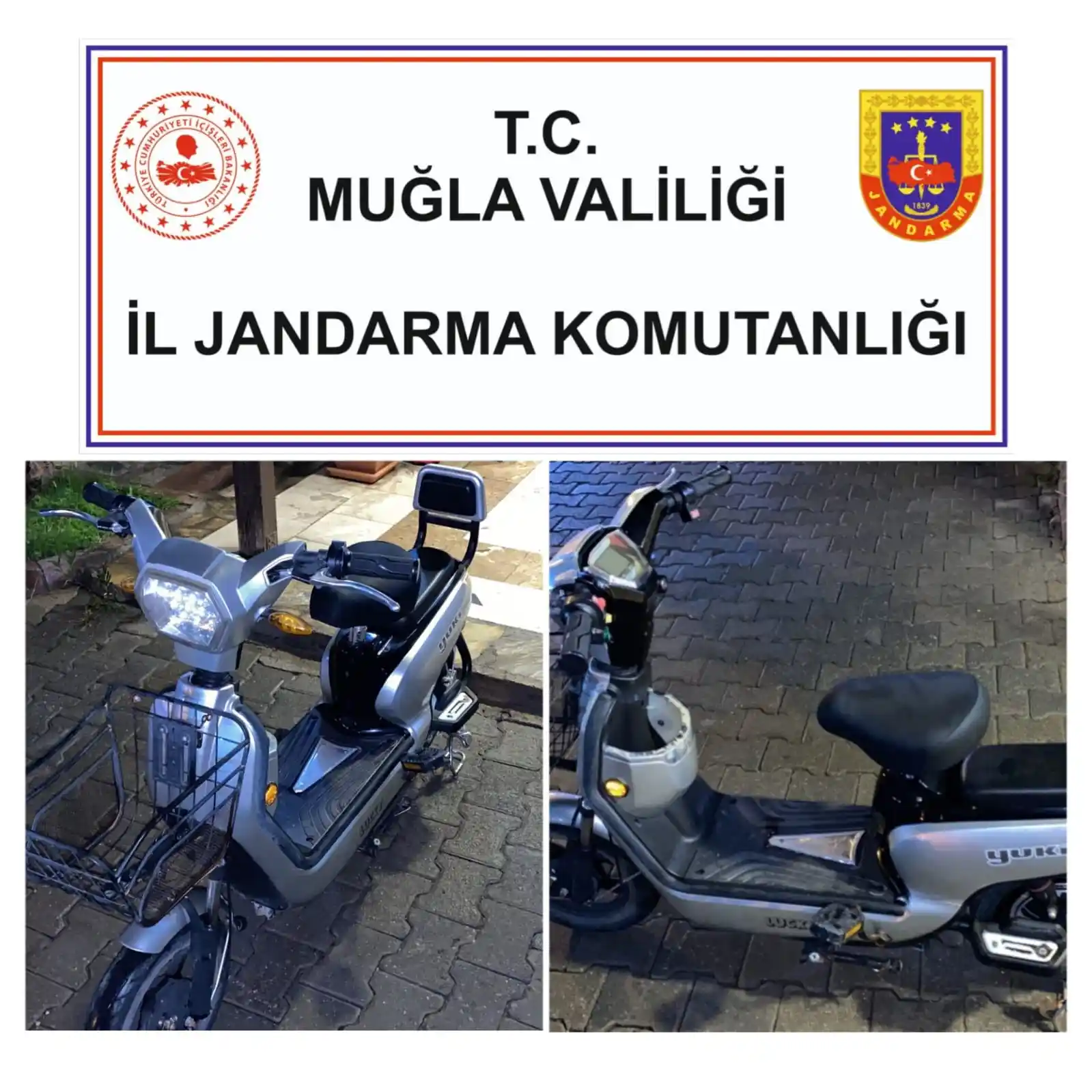 Fethiye'de motosiklet hırsızı yakalandı