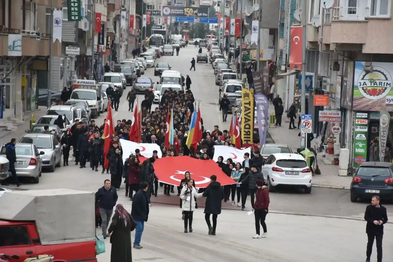 Genç Kızılay 'Sarıkamış Şehitlerini' unutmadı
