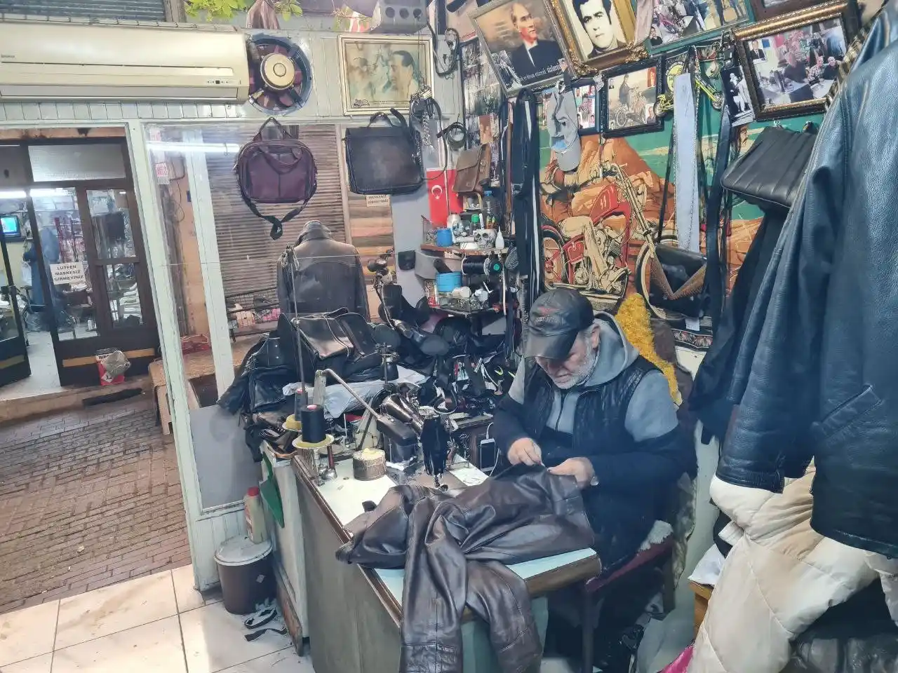Havalar soğudu, dericilerde mesai yoğunlaştı