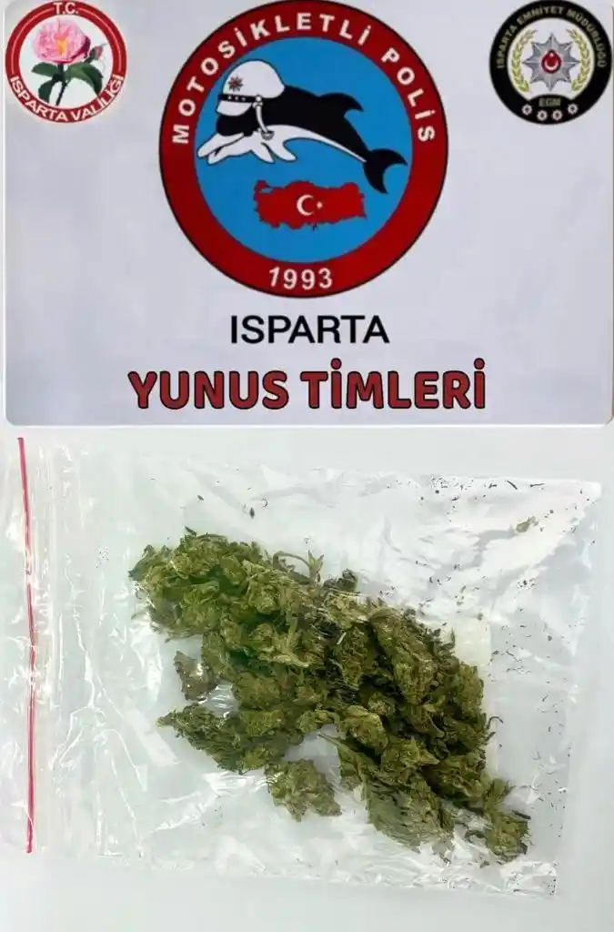 Isparta'da şok uygulamada 7 şahıs hakkında adli işlem