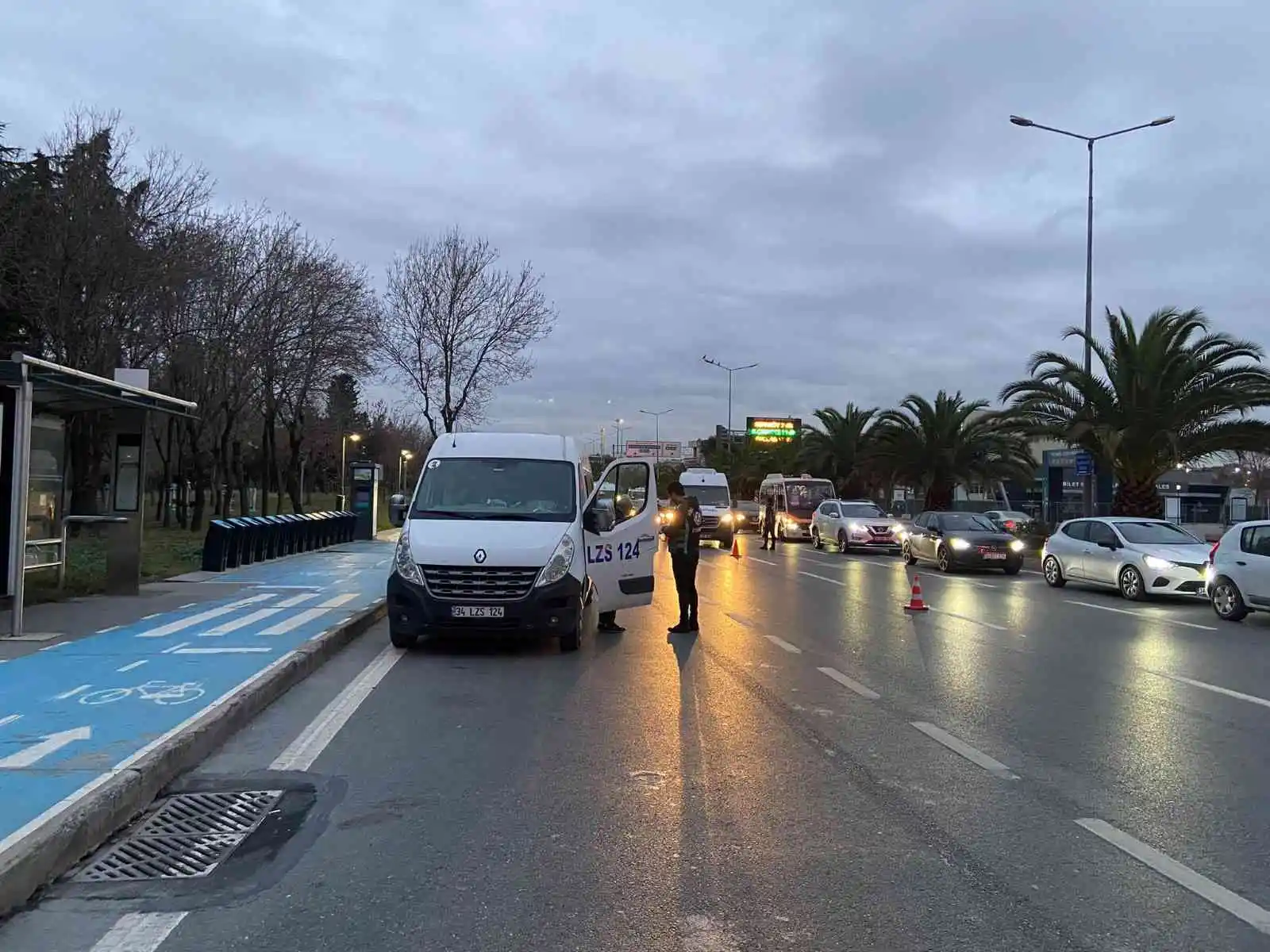 İstanbul’da okul servis araçlarına denetim
