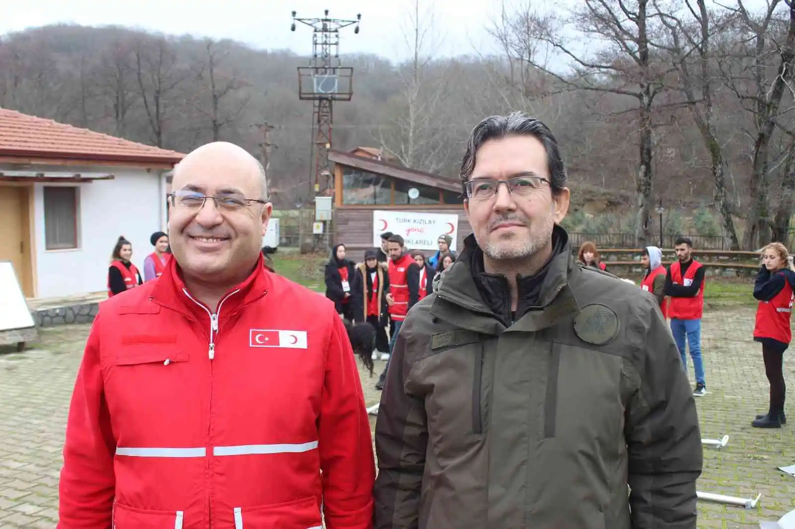 Istranca Dağı eteklerinde afet eğitimi
