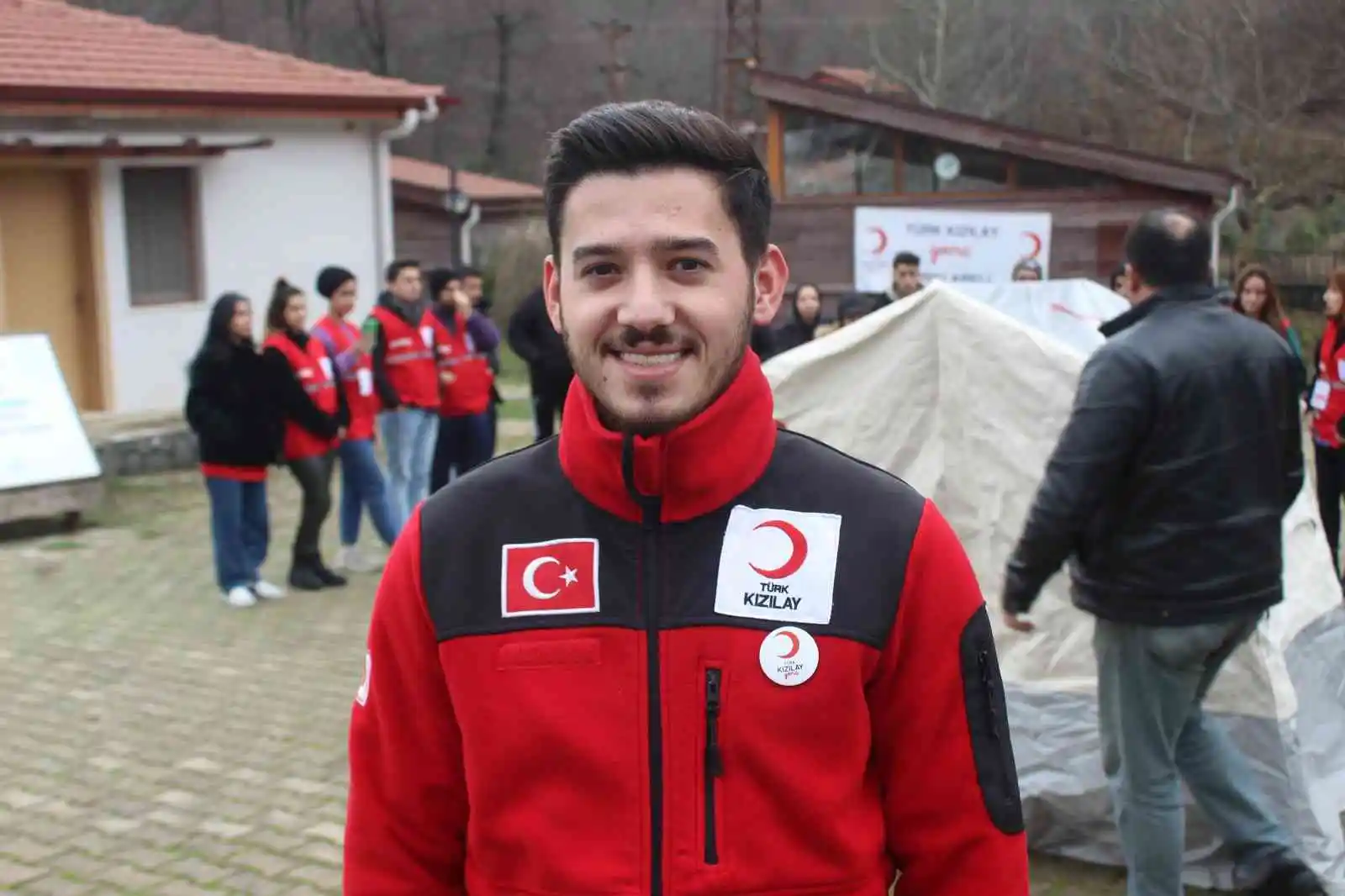 Istranca Dağı eteklerinde afet eğitimi

