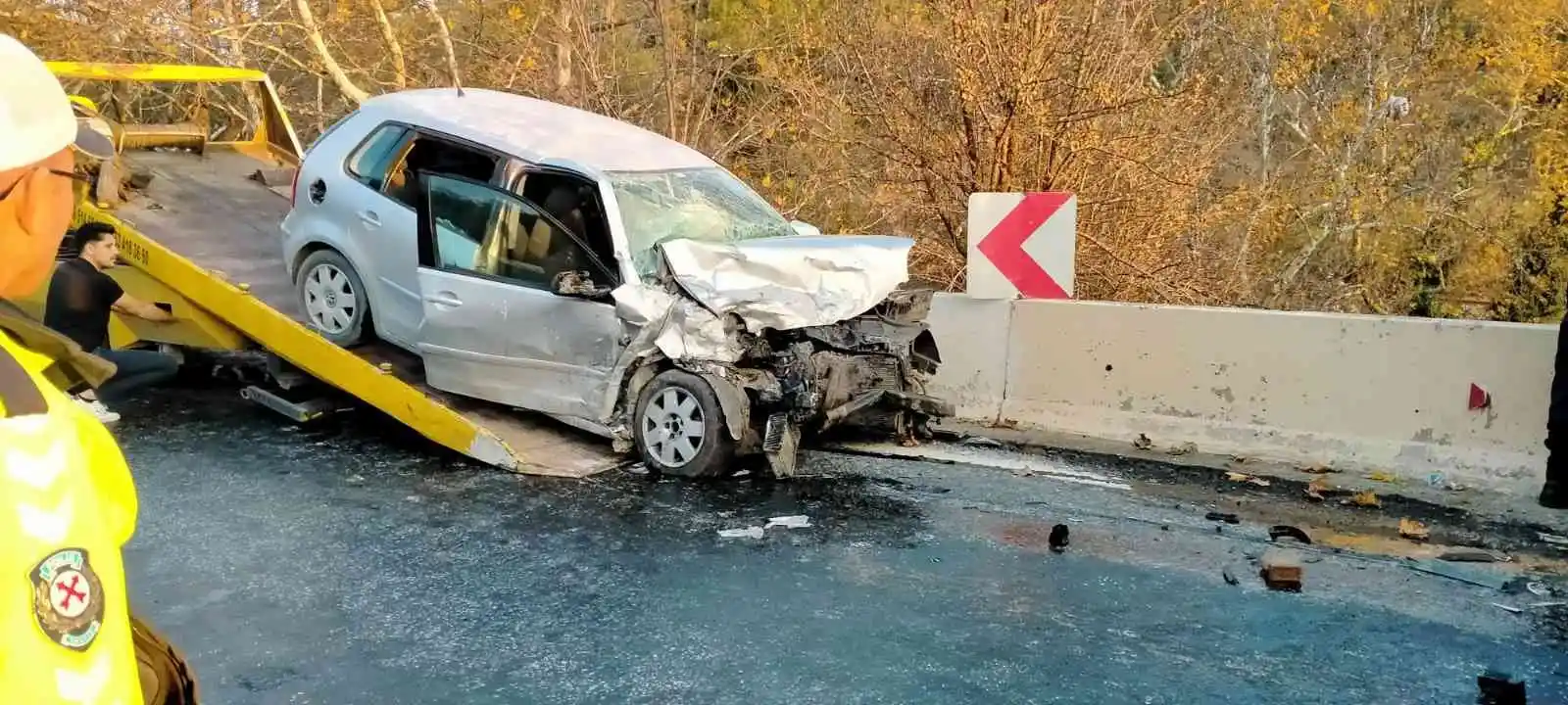 Kafa kafaya çarpıştılar: 9 yaralı