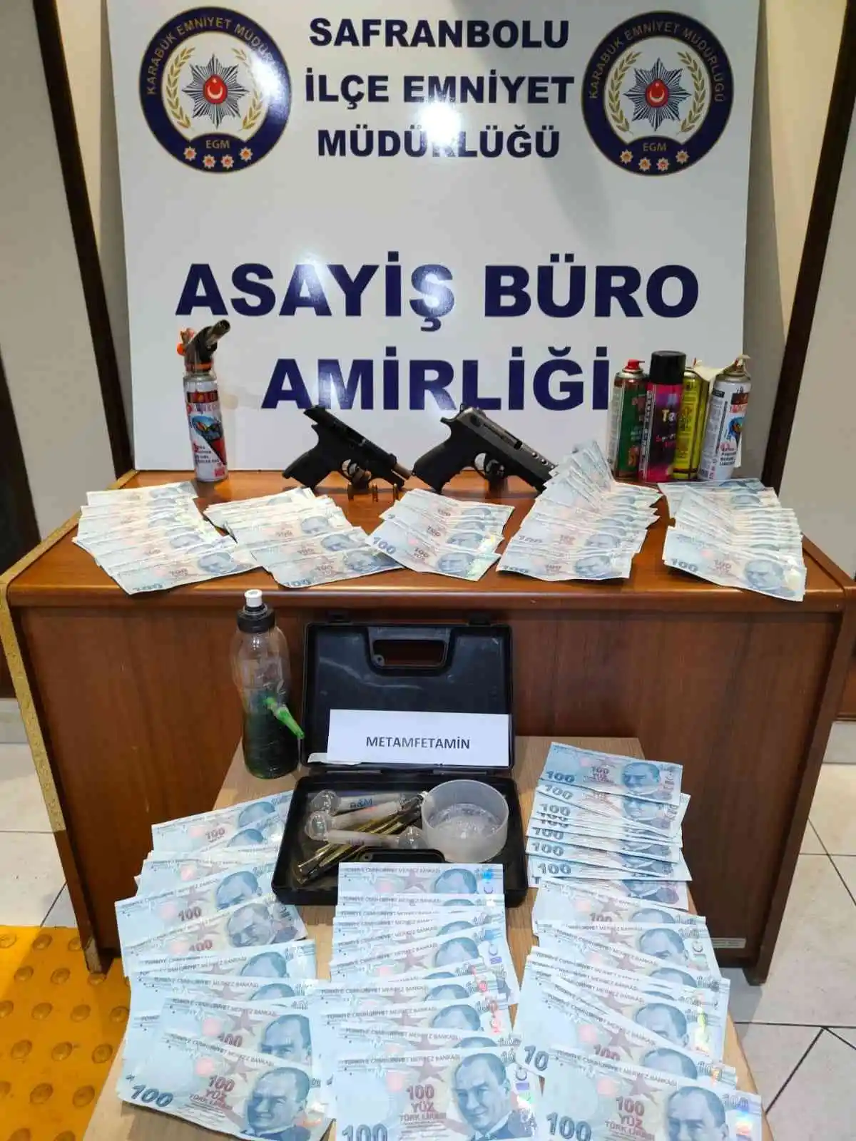 Karabük'te sahte para operasyonu: 2 gözaltı
