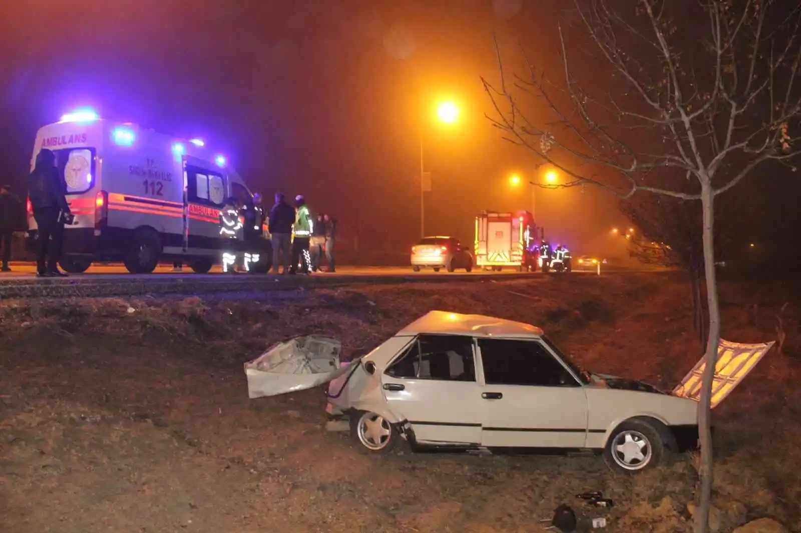 Karaman'da yoğun sis kazaya neden oldu: 1 ölü, 2 yaralı
