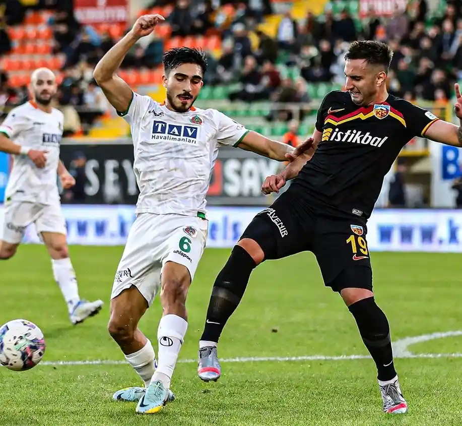 Kayserispor, Alanya’ya 9. kez mağlup oldu