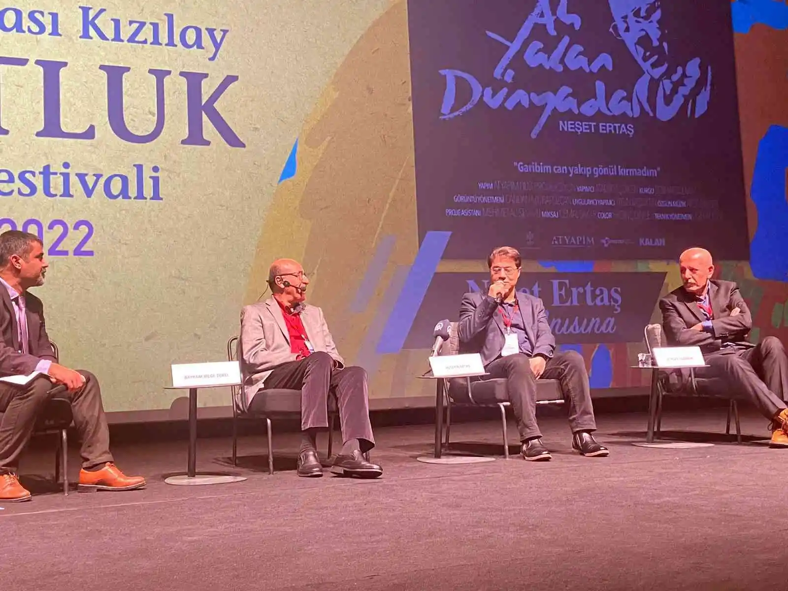 Kızılay Dostluk Kısa Film Festivali 'Neşet Ertaş' belgeseli ile açıldı