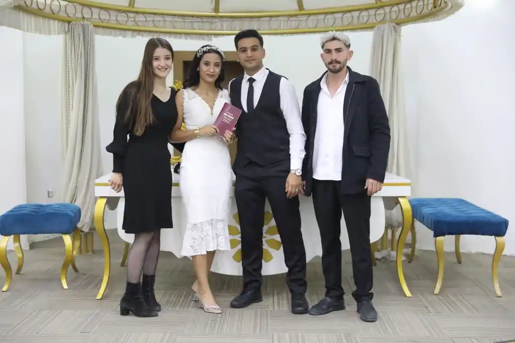 Kocasinan’da bir günde 22 çift, mutlu ve huzurlu yuvaların temelini attı

