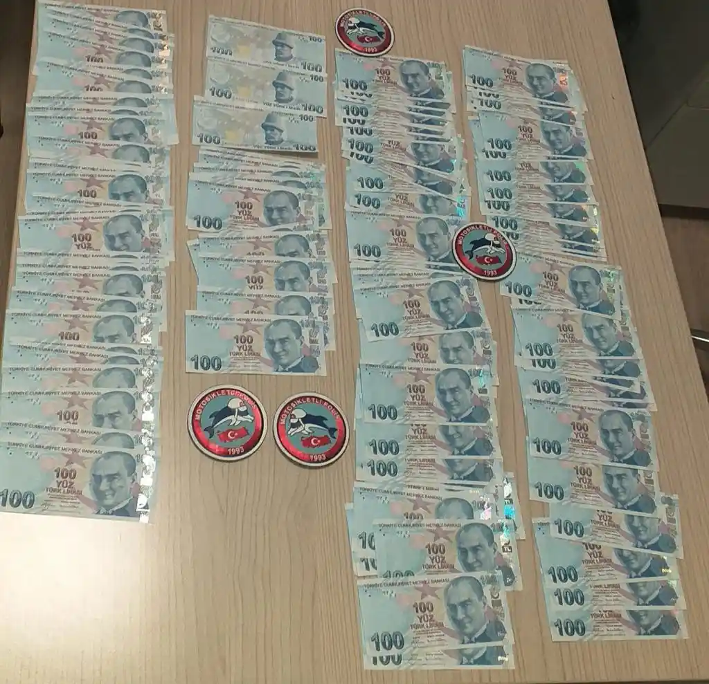 Konya'da 12 bin 500 TL sahte para ele geçirildi