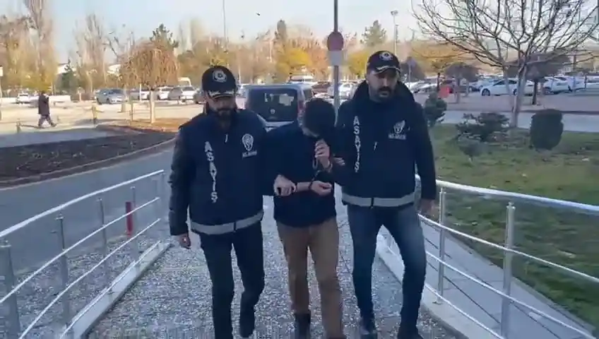Konya'da suç makinesi hırsız yakalandı