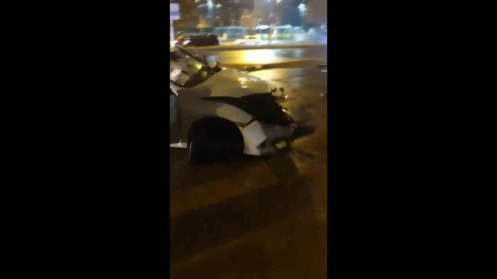 Maltepe’de makas atan sürücü kazaya neden oldu