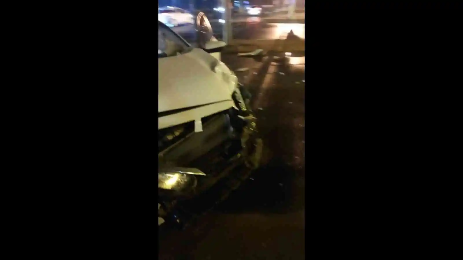 Maltepe’de makas atan sürücü kazaya neden oldu
