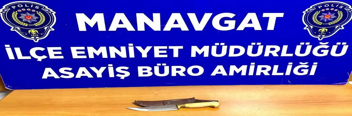 Manavgat'ta öldürmeye teşebbüs suçundan aranan bir kişi yakalandı