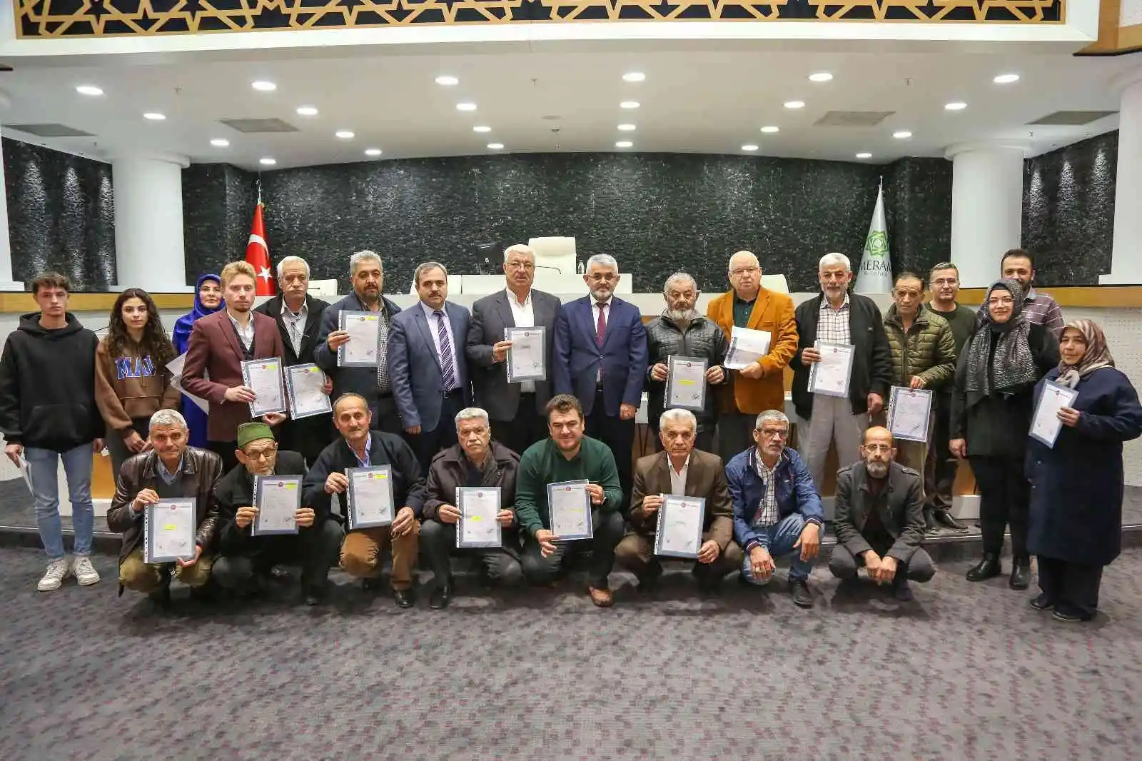 Meram Yaylapınar Mahallesi'nde yeni tapu sevinci