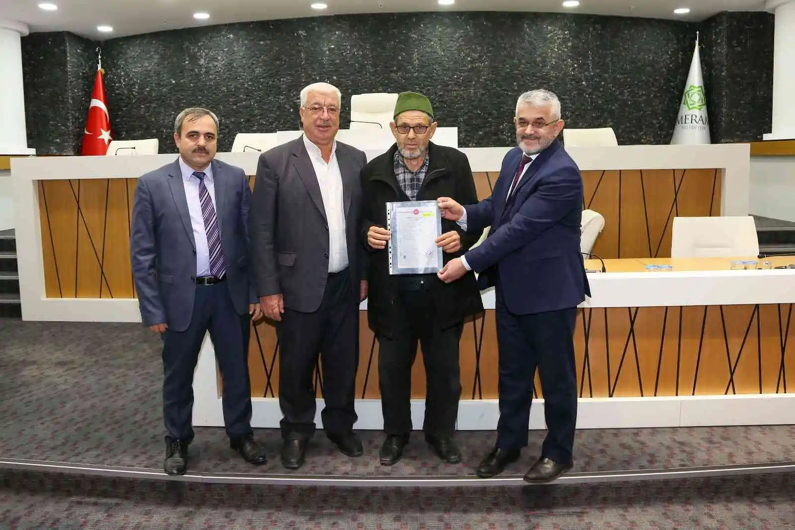 Meram Yaylapınar Mahallesi’nde yeni tapu sevinci