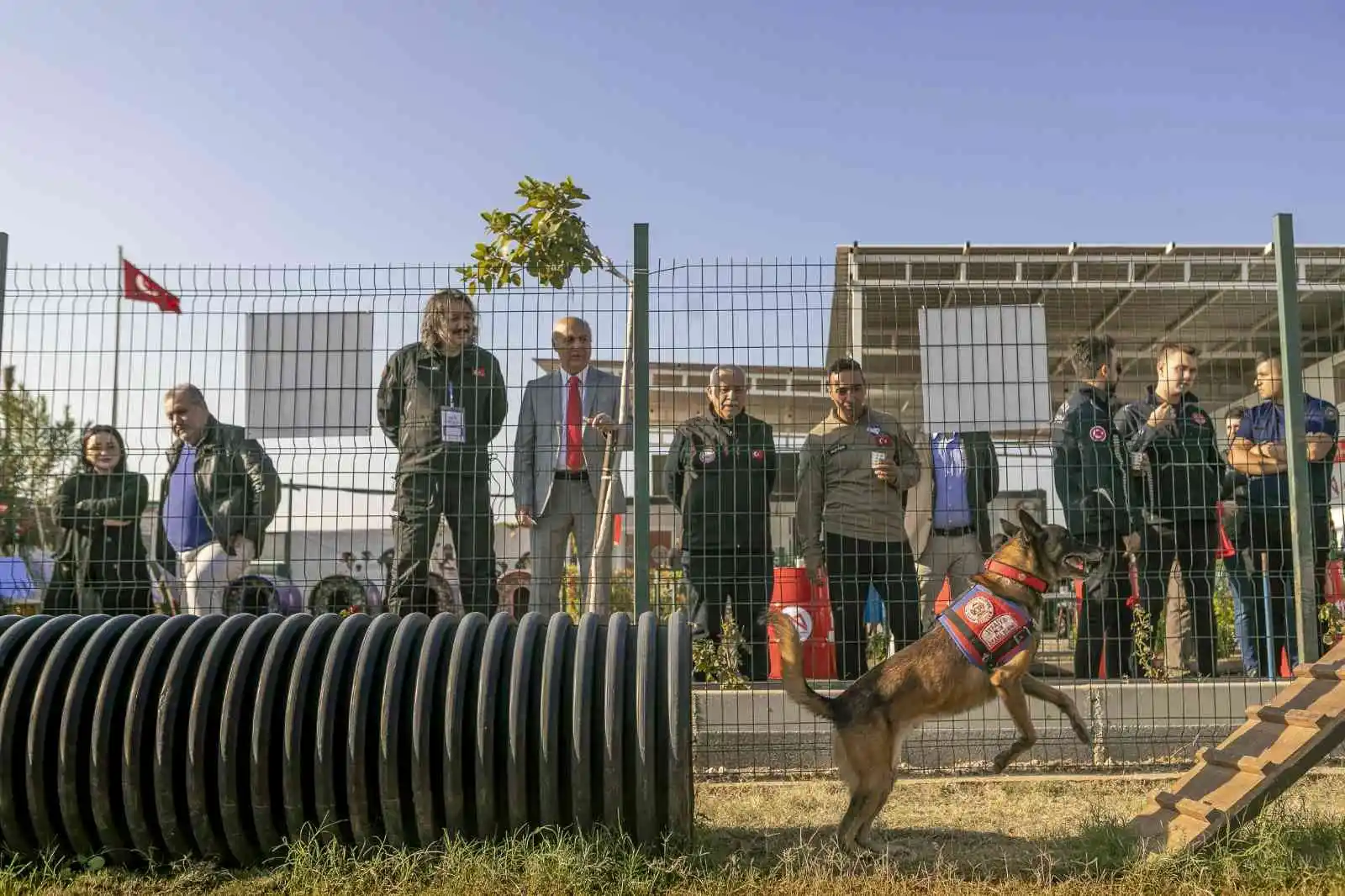 Mersin'de 'Köpekli Arama Kurtarma Çalıştayı' sona erdi
