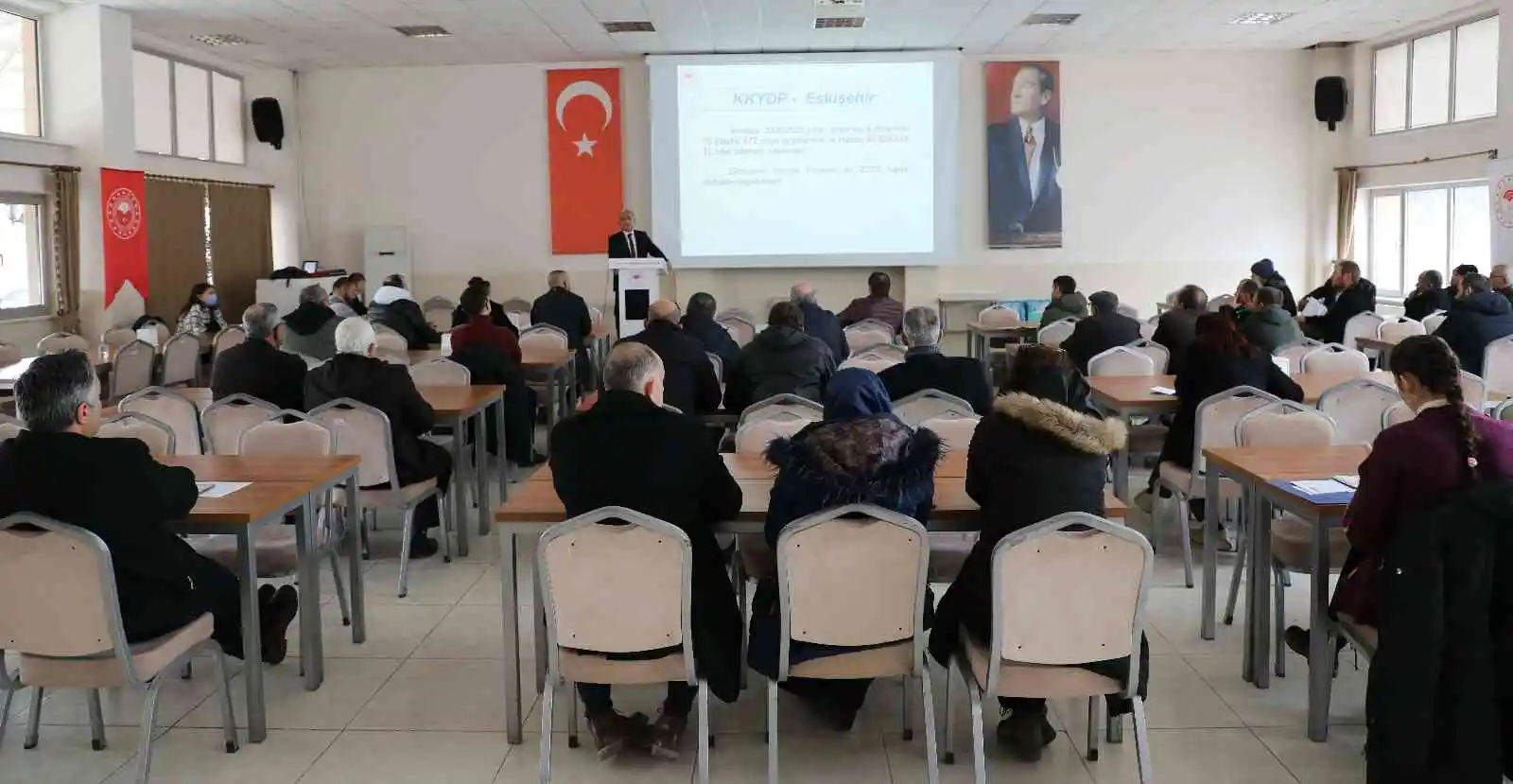 Odunpazarı, Tepebaşı ve Beylikova ilçelerinde kırsal kalkınma destekleri anlatıldı
