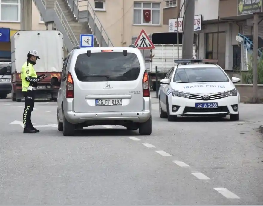 Ordu'da bir haftada 11 bin 542 araç denetlendi
