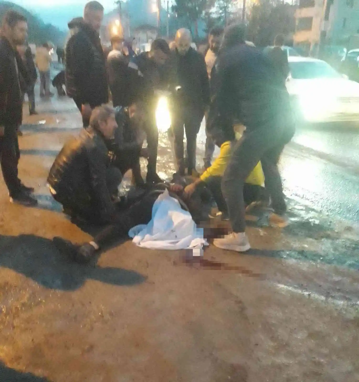 Ordu'da otomobil ile motosiklet kafa kafaya çarpıştı: 2 yaralı